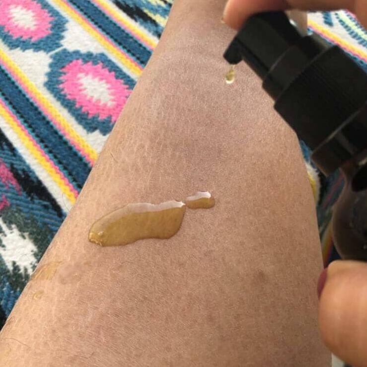 oil on dry skin