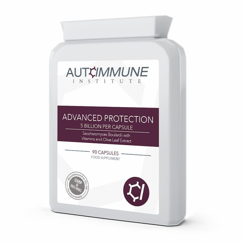 Advanced Protection - High Strength Saccharomyces Boulardii Supplement (5 Billion CFU Per Capsule)