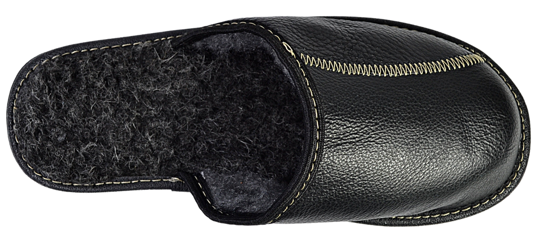 Stavros - House leather slippers for men - Reindeer Leather