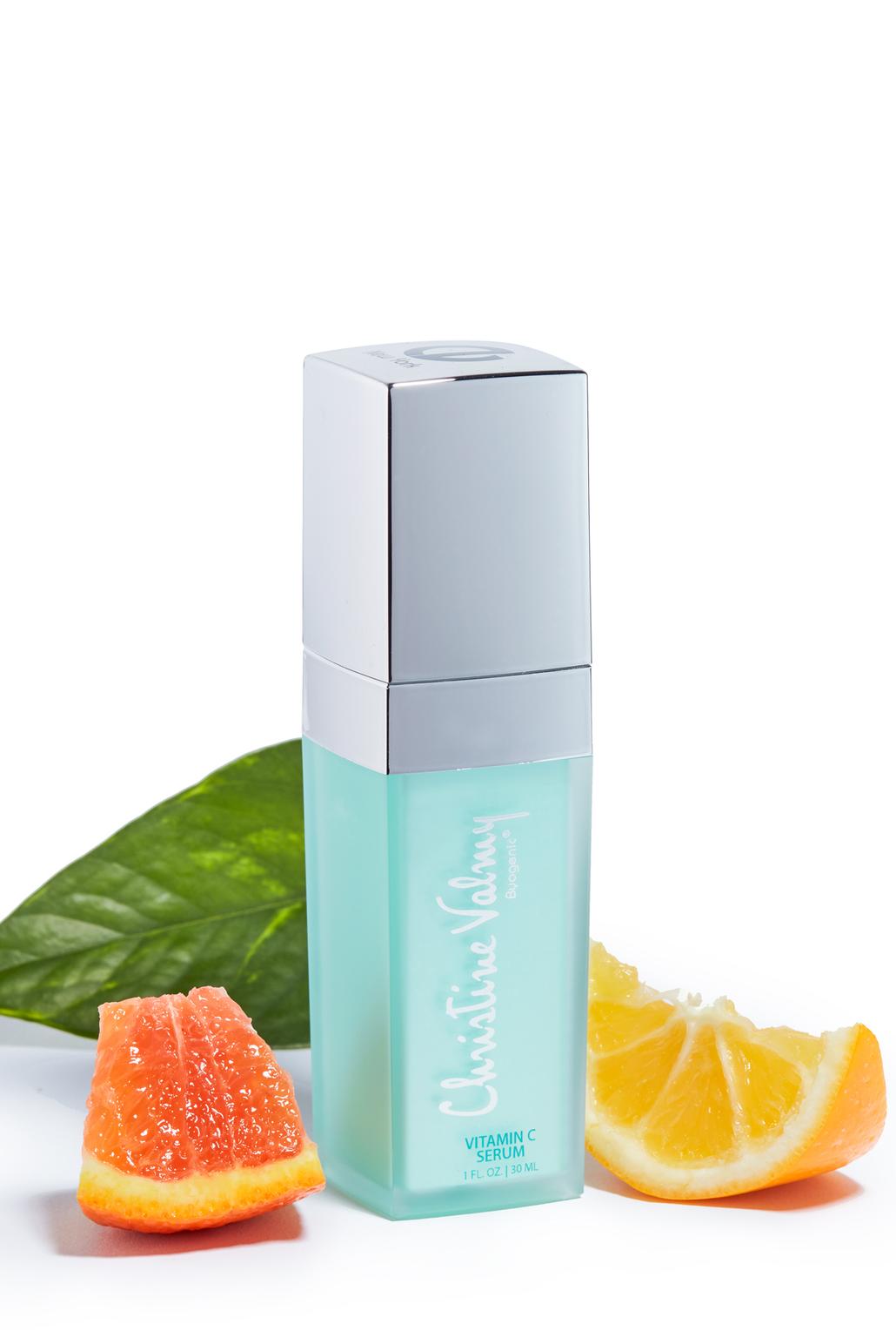 Christine Valmy Vitamin C Serum with Kakadu Plum and Ingredients