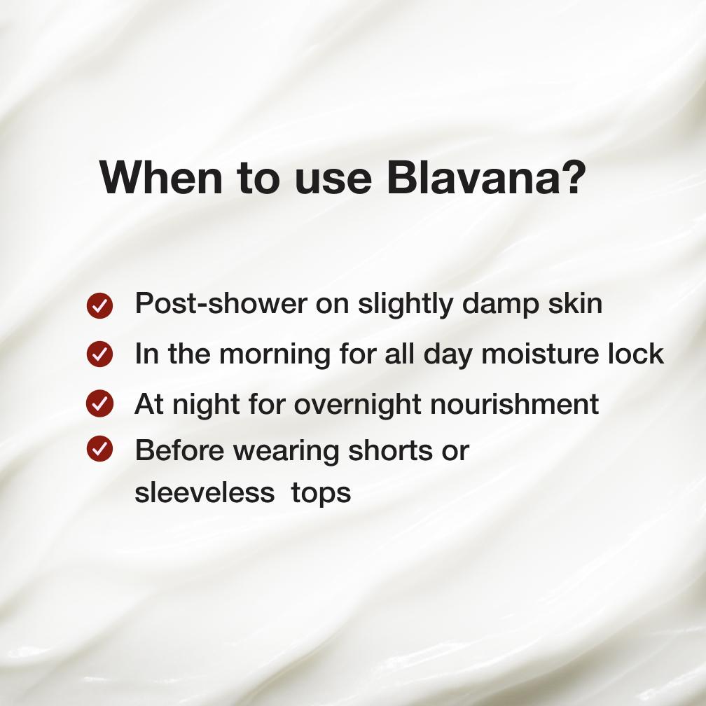 When to use Blavana?