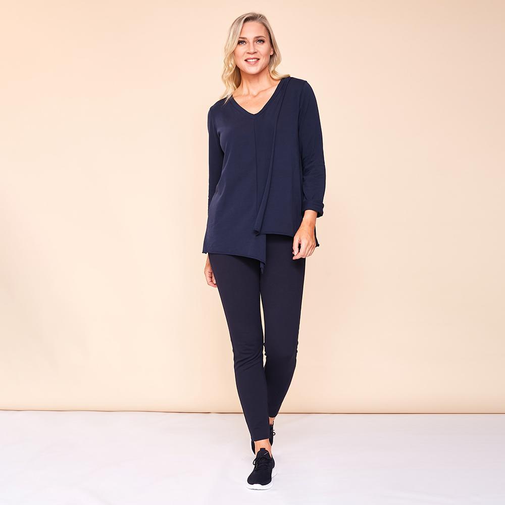 Daisy Top (Navy)