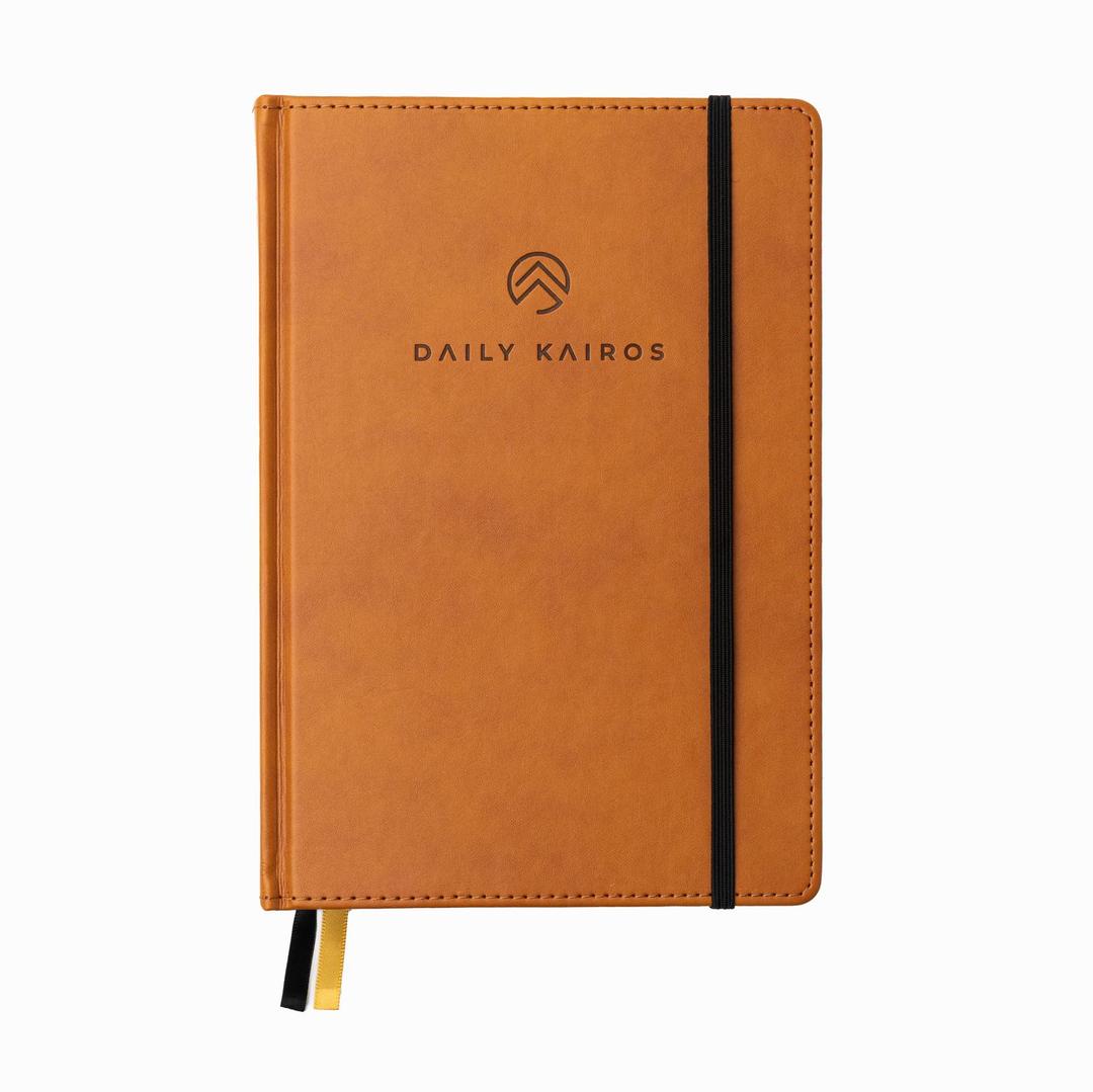 Daily Kairos Brown Leather
