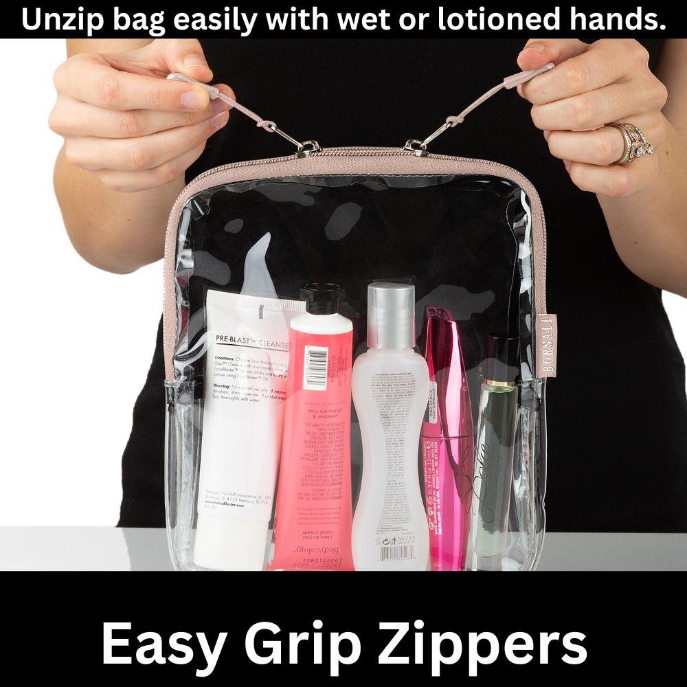 Clear Quart Size TSA Bag - TSA Approved for Your 3-1-1 Travel Liquids