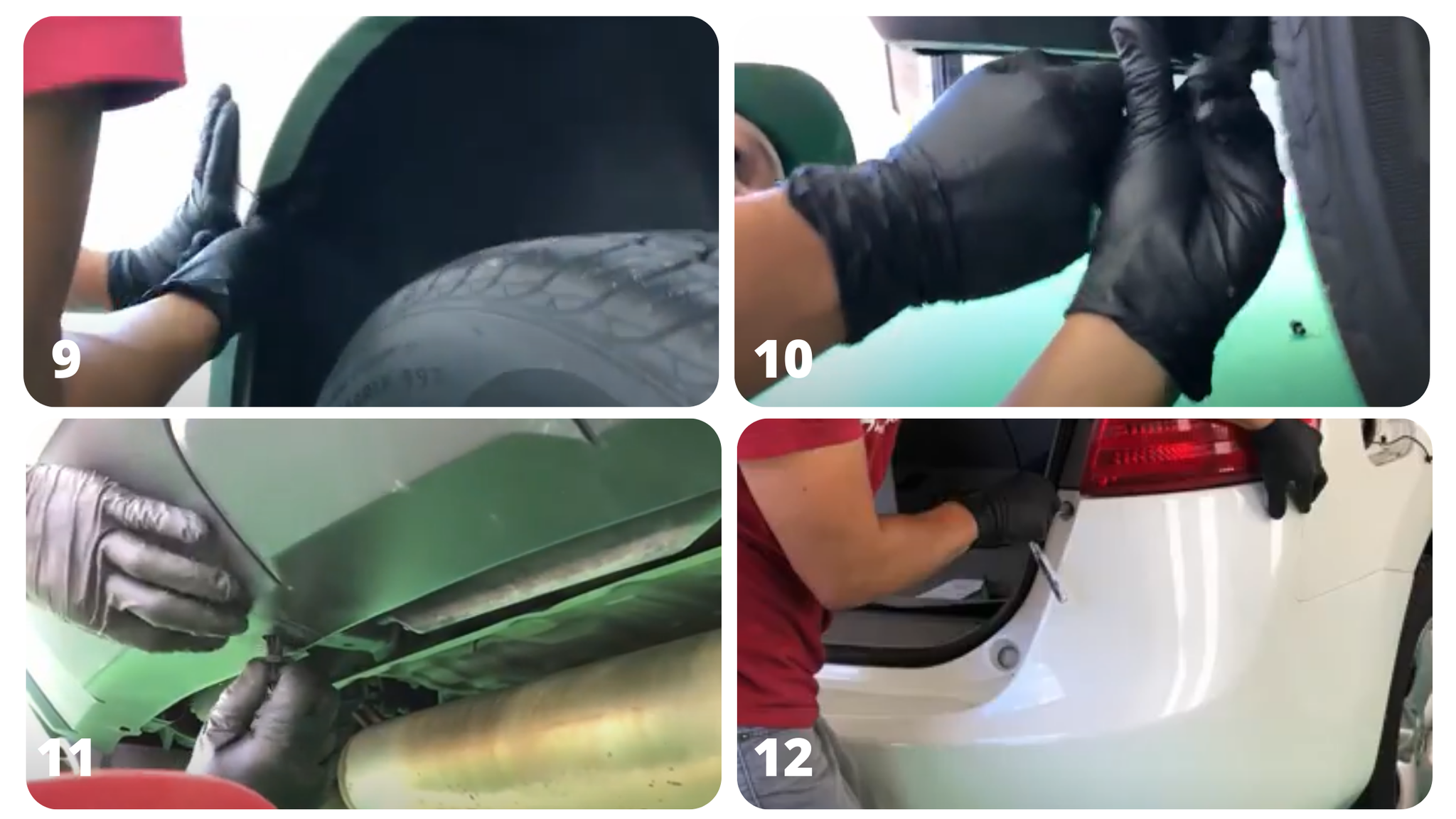 How to Replace a 2008 to 2013 Nissan Rogue Rear Bumper