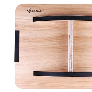 Strongtek professional wooden balance board, rocker board, 17.5