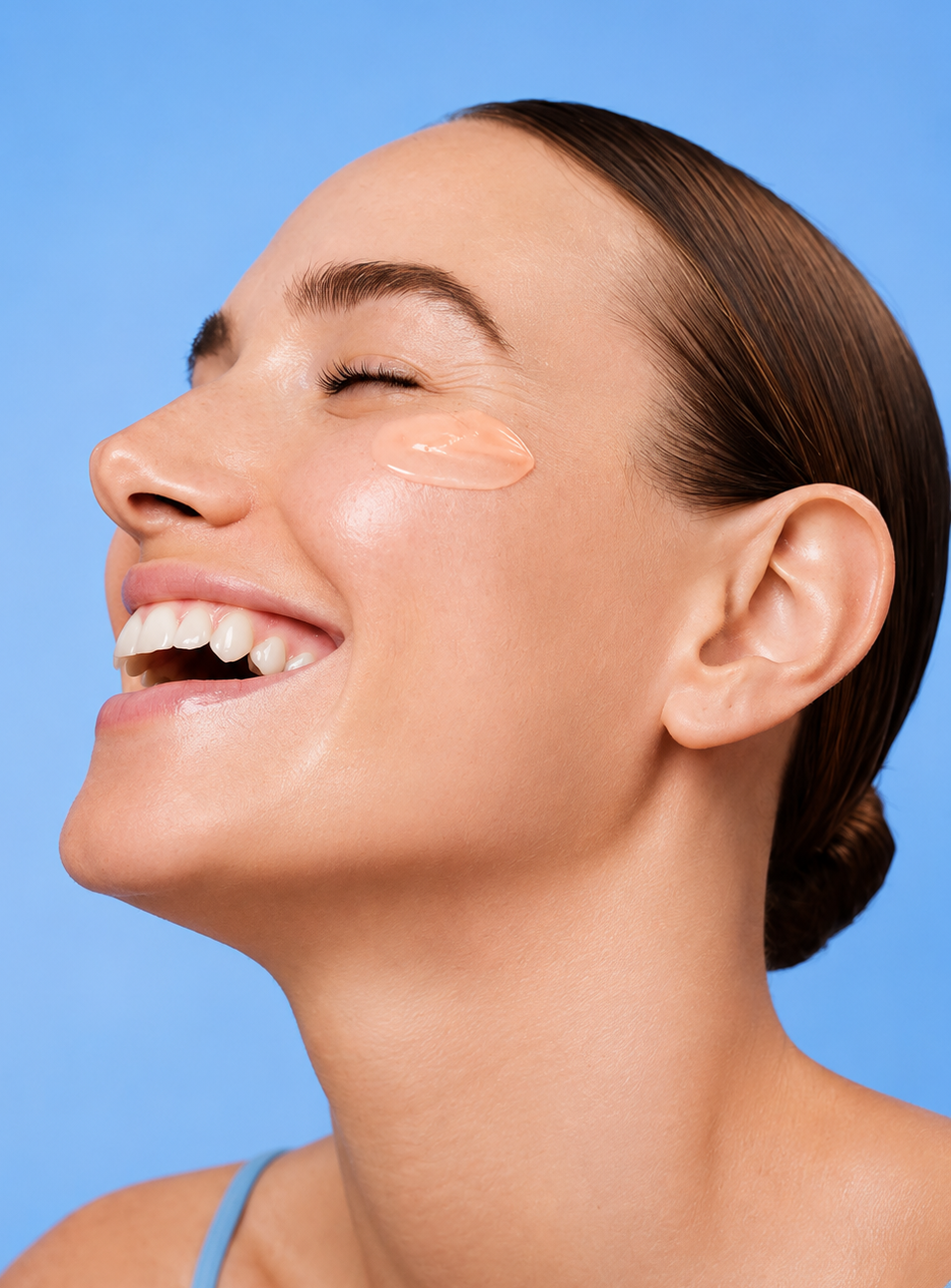 Use in the morning before sunscreen.