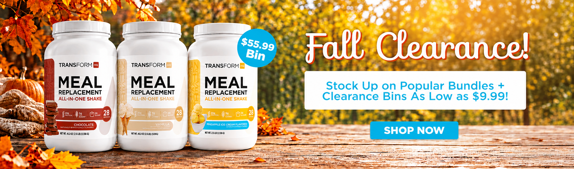 Fall Clearance