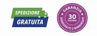 Spedizione gratuita | Garanzia di rimborso 30 giorni