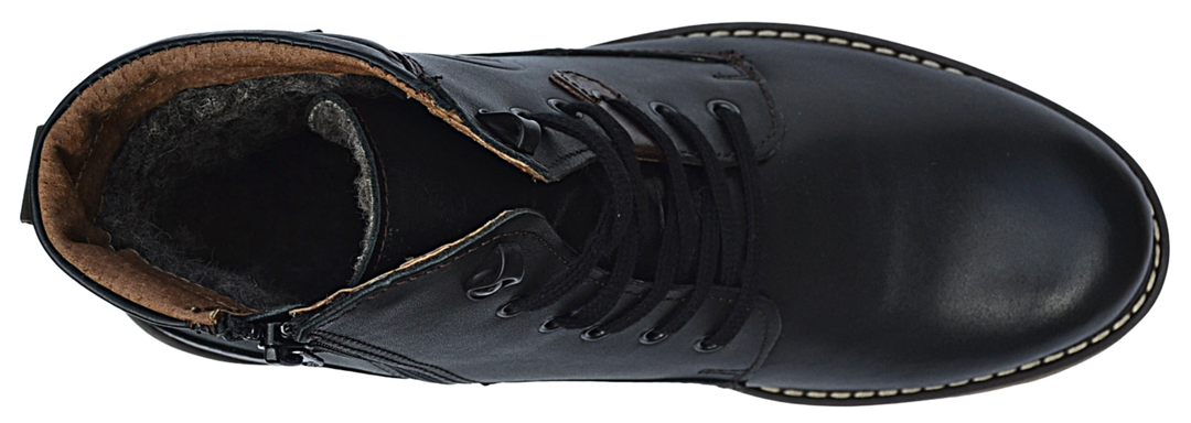 Devon - Mens mid ankle leather boots - Reindeer Leather