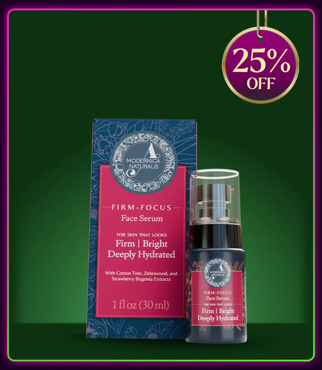 Firm-Focus Face Serum - 25% Off