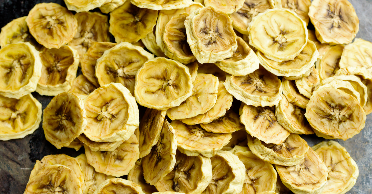 Image of dehydrated bananas