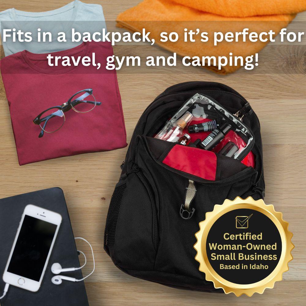 Clear Quart Size TSA Bag - TSA Approved for Your 3-1-1 Travel Liquids