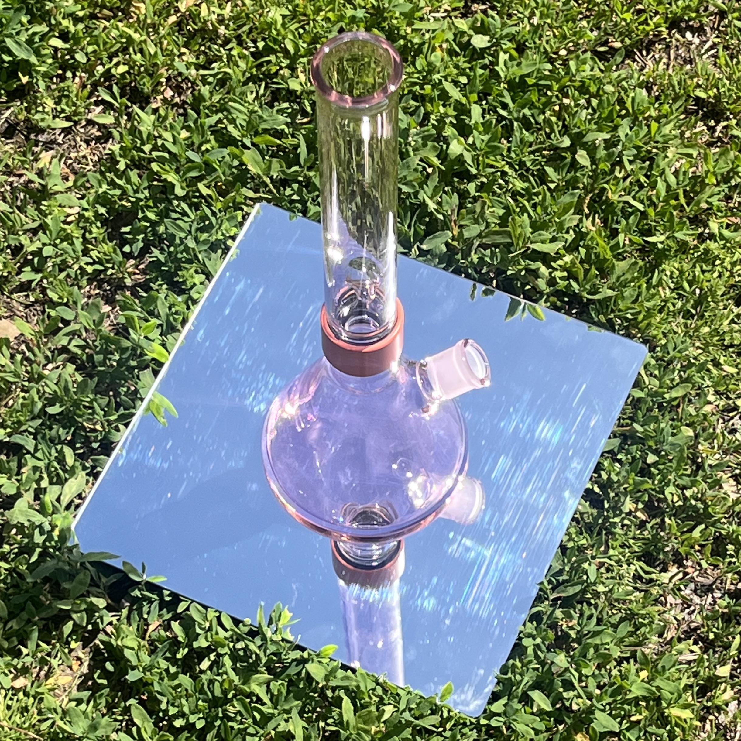 Pink Lemonade Mini Bong in the Park