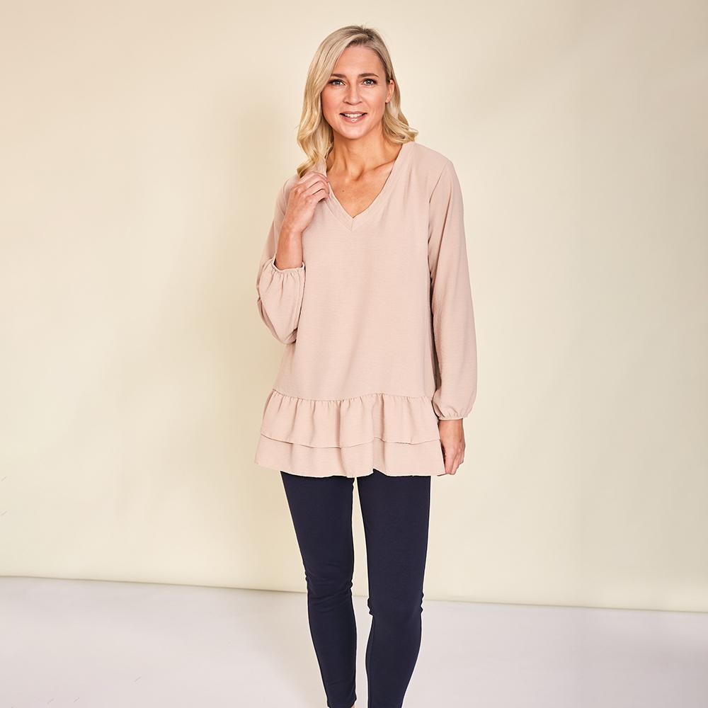 Sienna Top (Beige)