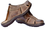 Boris - Mens leather out door slippers - Reindeer Leather