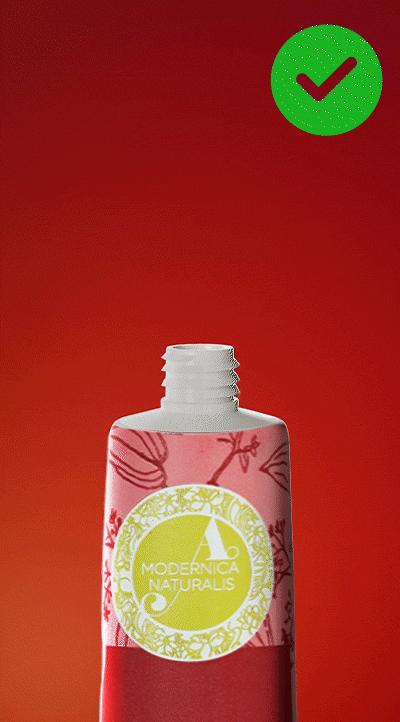 cream squeezed out of Rufolia tube