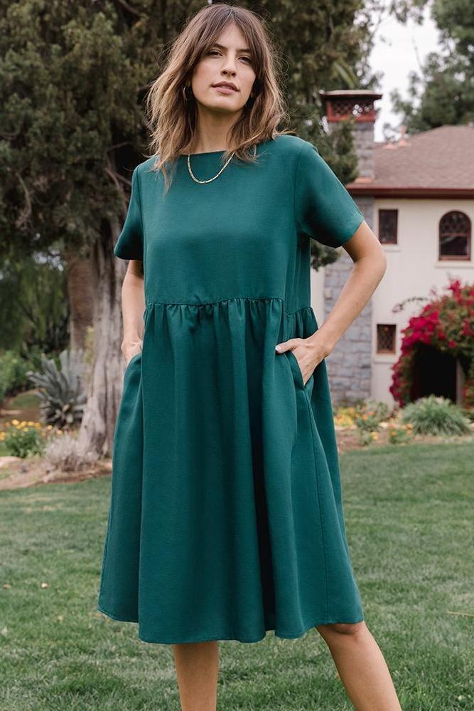 Nico Dress Emerald