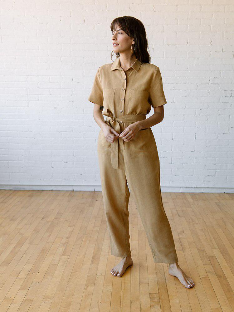 Staff Picks - Tradlands Finn Jumpsuit Sand