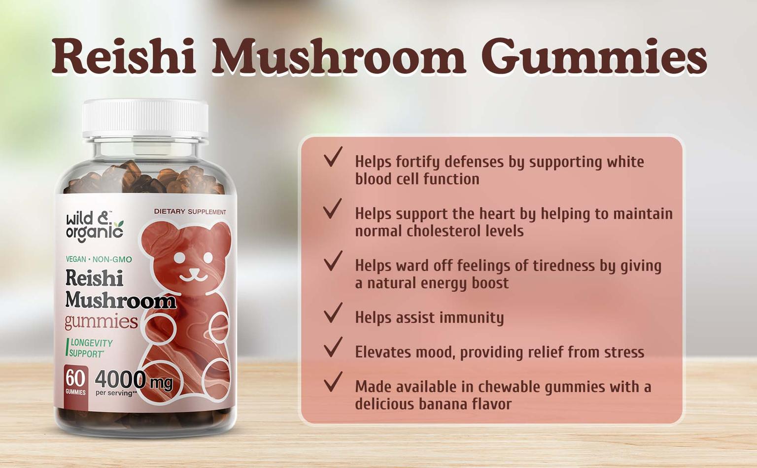 Reishi Mushroom Gummies - What Are The Best Mushroom Gummies