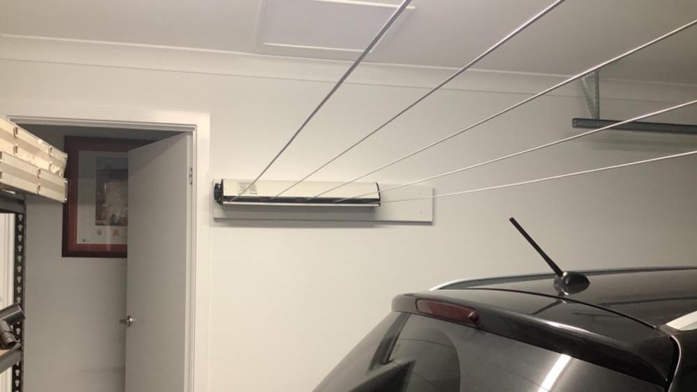 Benefits of Using a Clothes Line in Your Garage: Austral Retractaway 40 Plus retractable clothesline