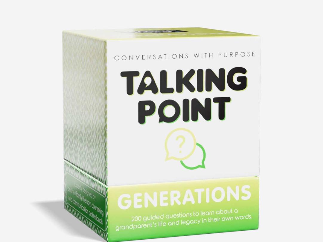 generations pack conversation cards, talking point cards
