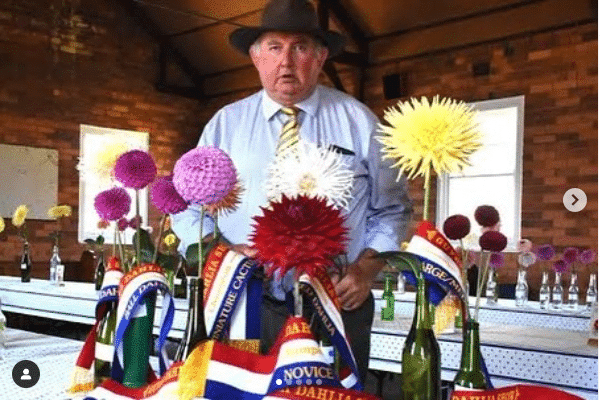 NGI Gerard Oldfield with awards