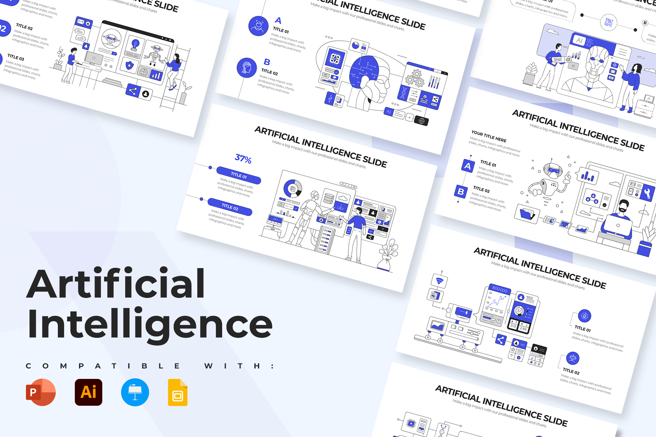 Summary PowerPoint Infographic Templates