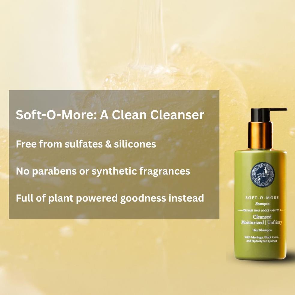 Soft-O-More shampoo helps dry, frizzy-looking, unmanageable hair