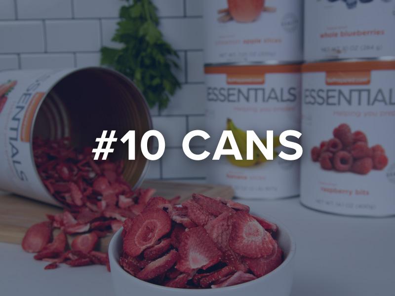 #10 Cans