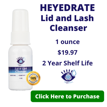Heyedrate Lid and Lash Cleanser