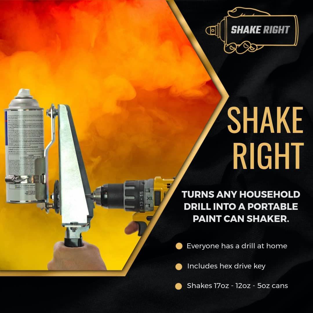 portable spray paint shaker