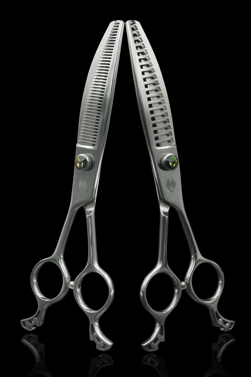 Bat V Swivel Touch Grooming Shears – Freebird Shears