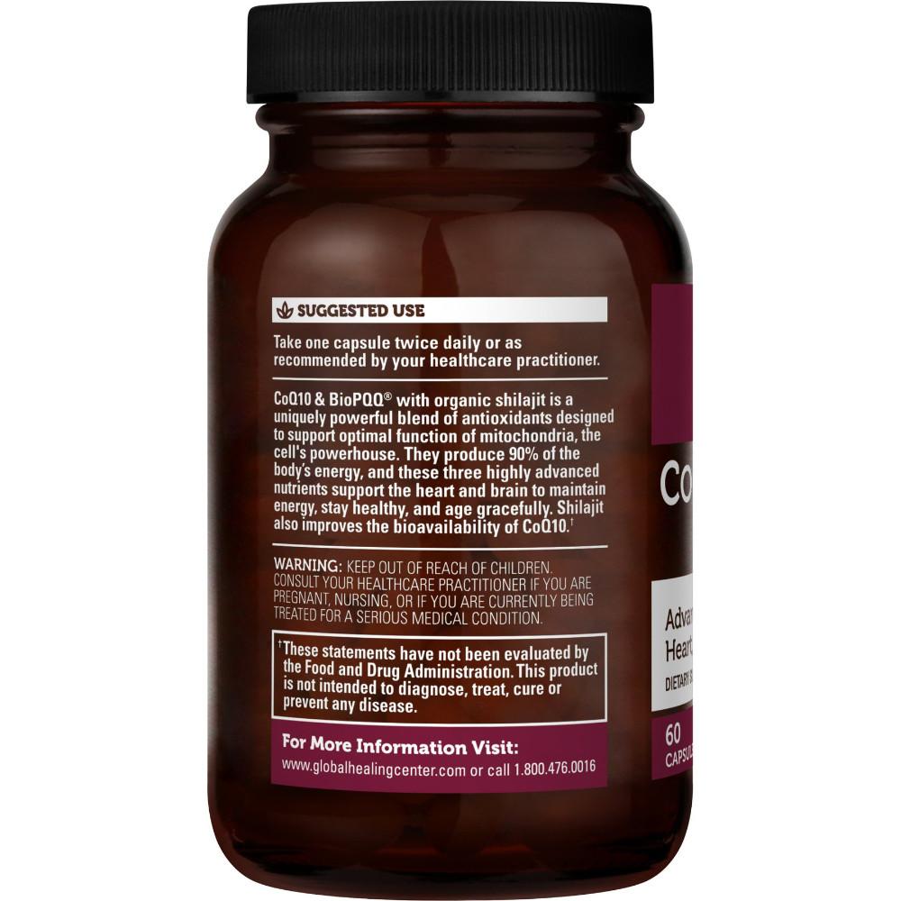 Global Healing CoQ10 & BioPQQ with Shilajit Suggested Use