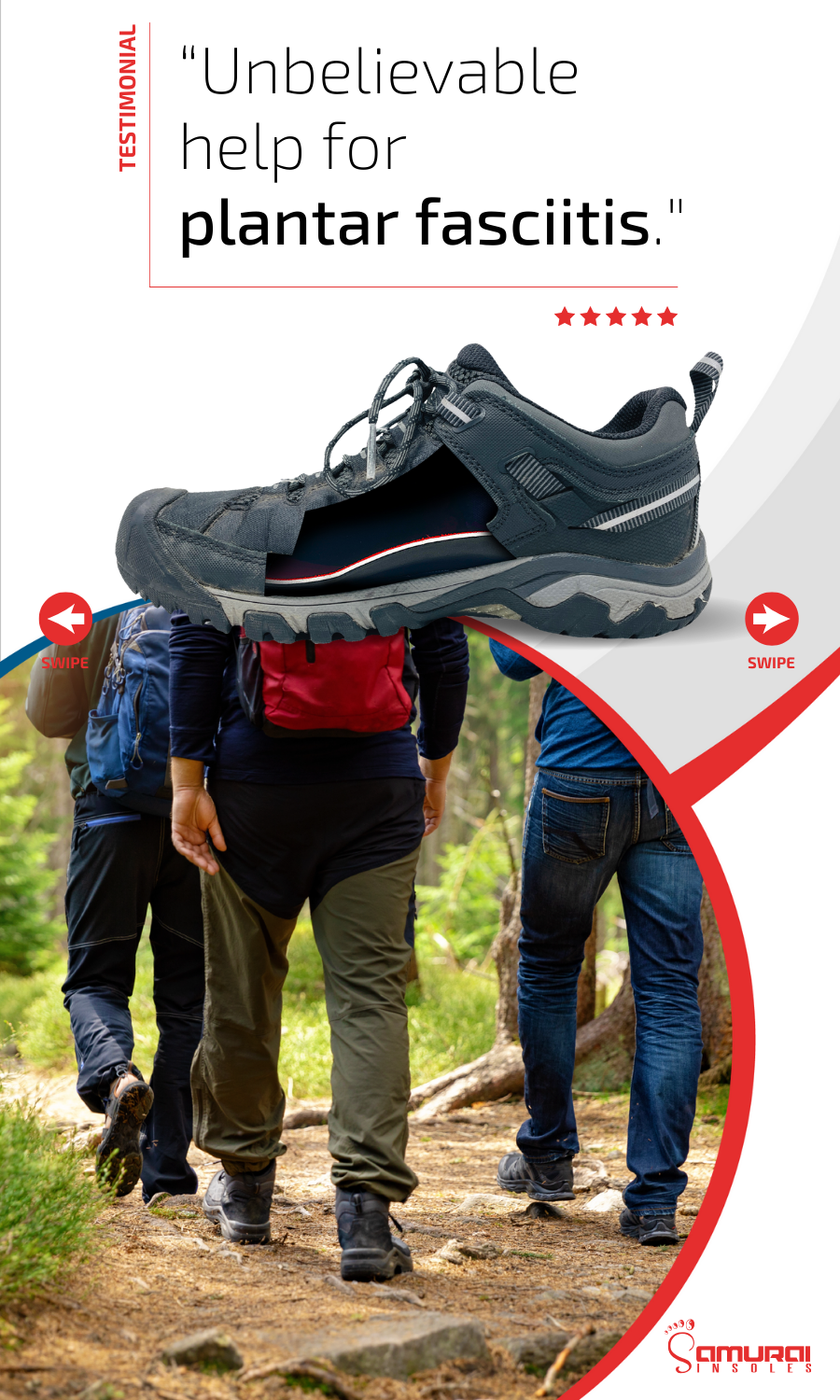 samurai insoles help for plantar fasciitis