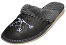 Hazel - Women bedroom leather slippers - Reindeer Leather
