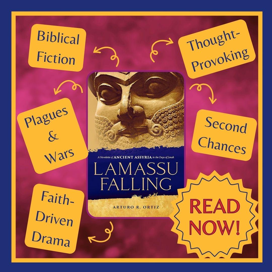 Lamassu Falling by Arturo R. Ortiz