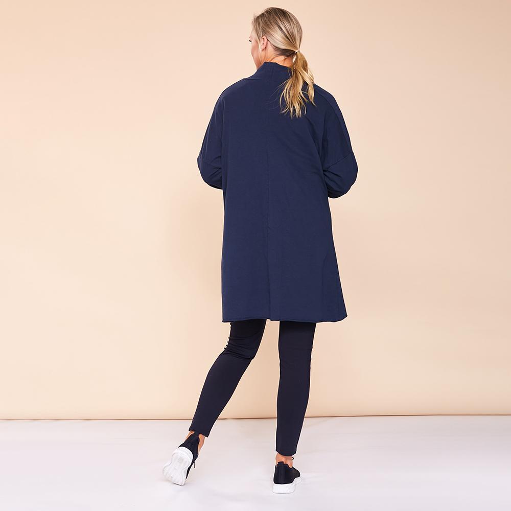 Saoirse Wrap Cardigan (Navy)