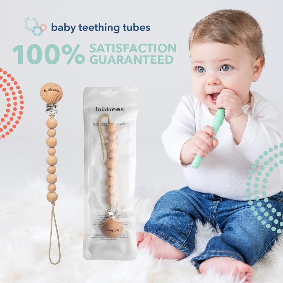 Baby Teething Tubes Clip