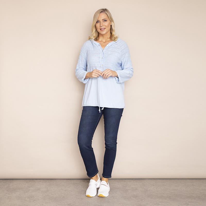 Cara Hoody (Light Blue)