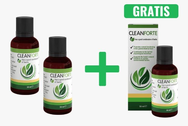 Clean Forte gotas - opiniones, precio, ingredientes, farmacia