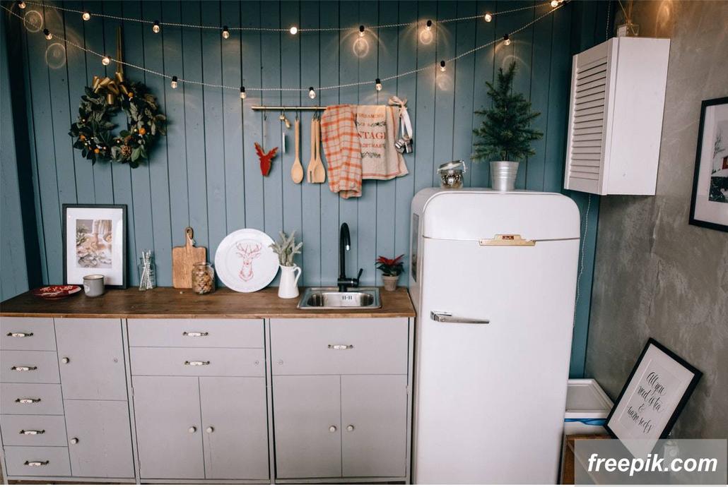 ide dekorasi dapur natal