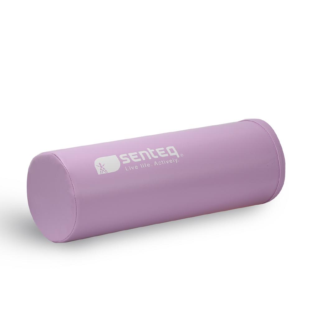 SENTEQ 18" Leather Foam Roller therapeutic exercises water resistant PVC leather material Stretchpole Straightening workout