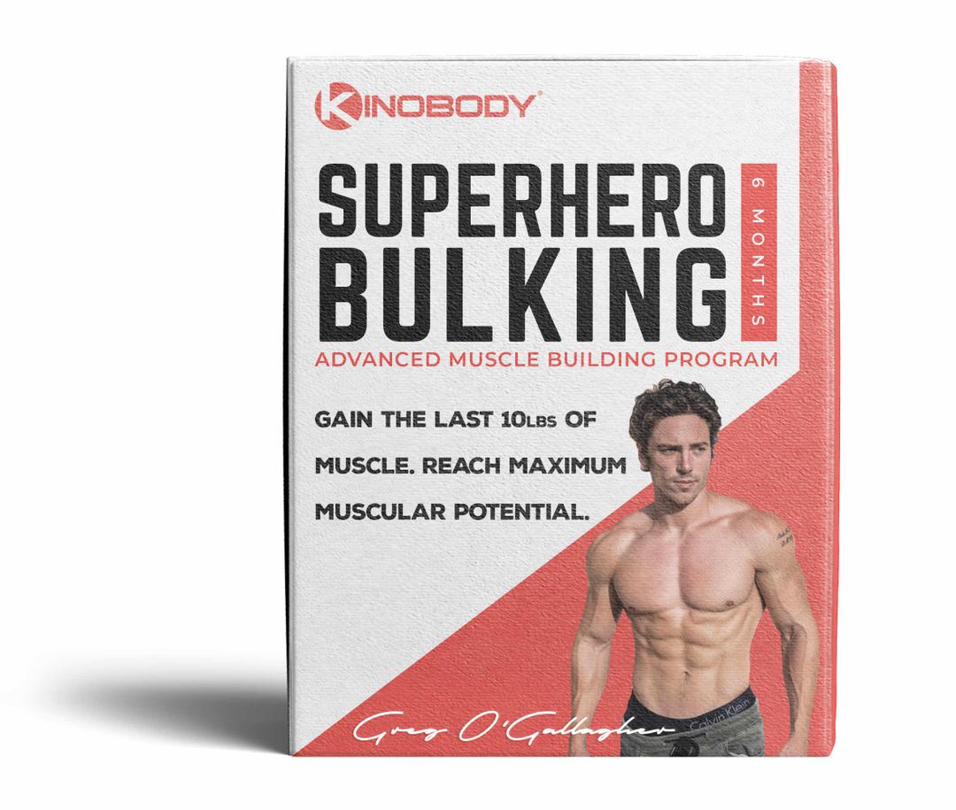 Superhero Bulking Program Example