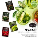 Non-GMO non-hybrid heirloom pepper seeds for your survival garden