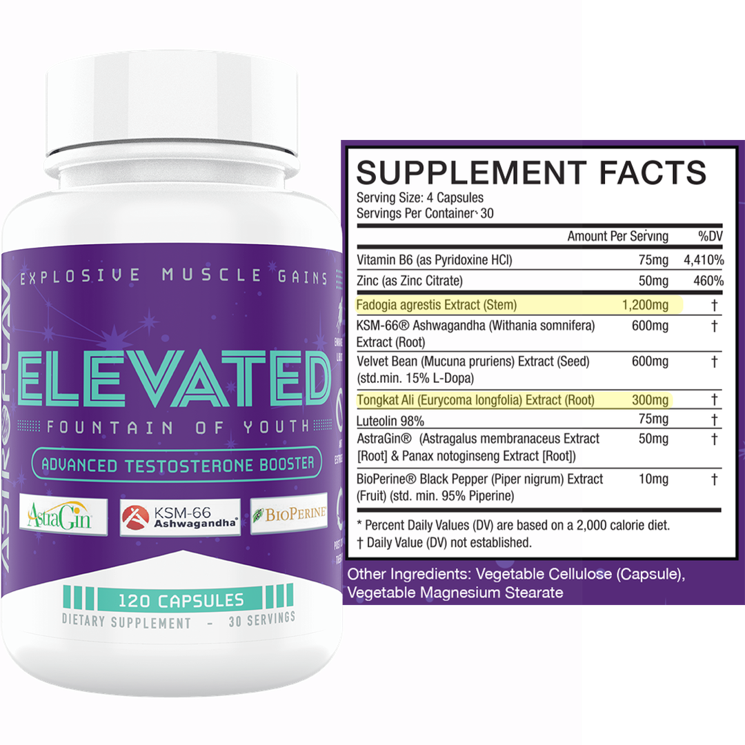 Tongkat Ali & Fadogia Agrestis Joe Rogan Approved Astroflav