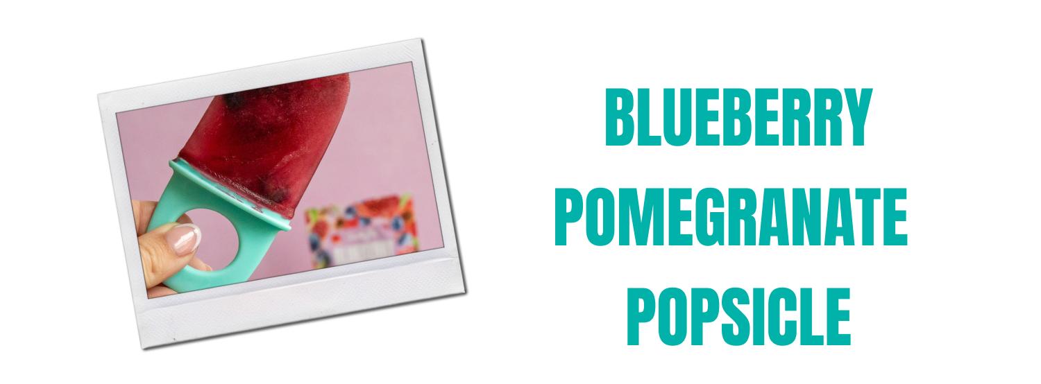 Blueberry Pomegranate Popsicle