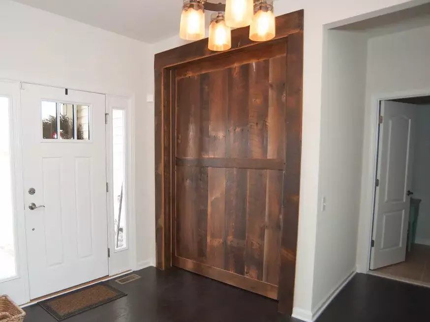 rustic sliding barn door