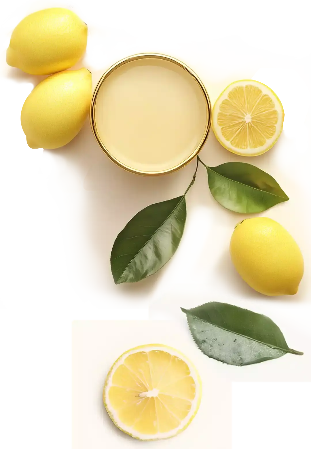 The image shows Lemon which is one of the ingredients in Cleanser