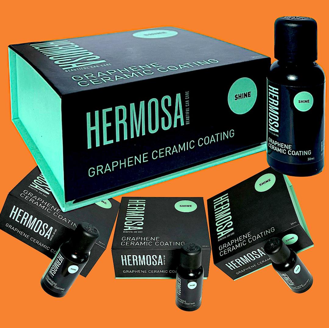 4 x Hermosa Graphene Ceramic Coating Bundle